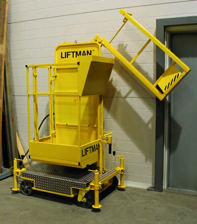 Liftman Fold med ihopfälld mast